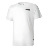Camiseta Puma Hombre Ess Small Tee Blanco