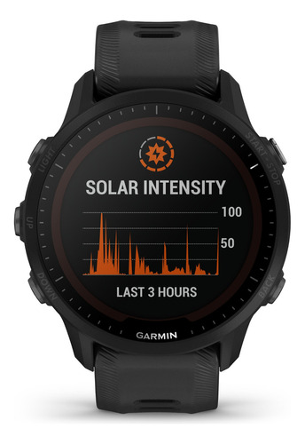 Reloj Garmin Forerunner 955 Versión Solar Smartwatch Táctil Color Del Bisel Negro