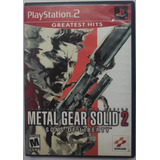 Metal Gear Solid 2 Sons Of Liberty Original Ps2