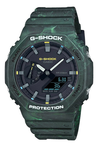 Relógio Casio G-shock Mystic Forest Ga-2100fr-3adr