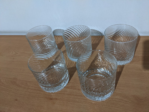 5 Vasos Transparentes