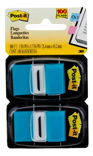 Post-it - Azul - Com 100 Folhas - 3m Hb004193494