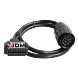 Adaptador Ficha Para Motos Bmw 10 Pin A Obd2 San Miguel 