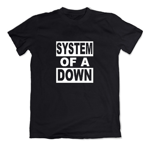 Camiseta System Of A Down Banda Metal Rock Musica