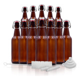 Pack De Botellas De Vidrio Nevlers Para Cerveza, 12 Unidades