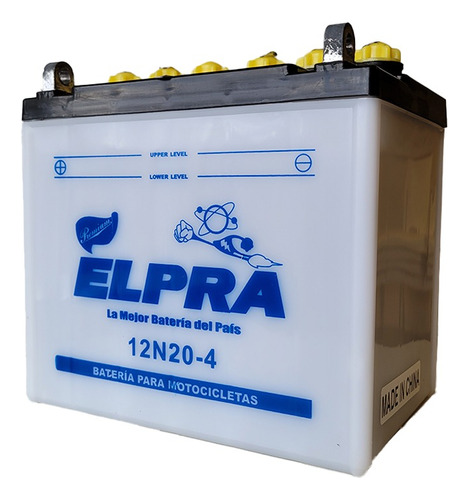 Batería Elpra Tractor Cespedero 12n20-4 Acido Incluido