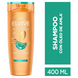 Shampoo Elvive Óleo Extraordinario Cabello Rizado - 400ml