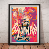 Cuadro Series - Batman Serie Vintage - Poster