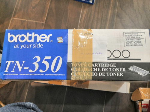 Toner Brother Mod Tn-350 Original Sellado N E W