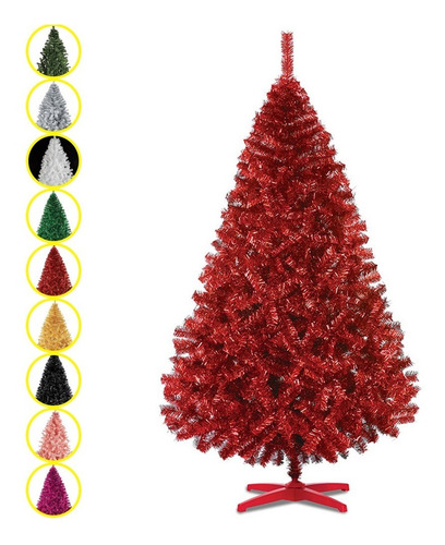 Arbol Pino Navidad 190 Naviplastic Colores Monarca Verde