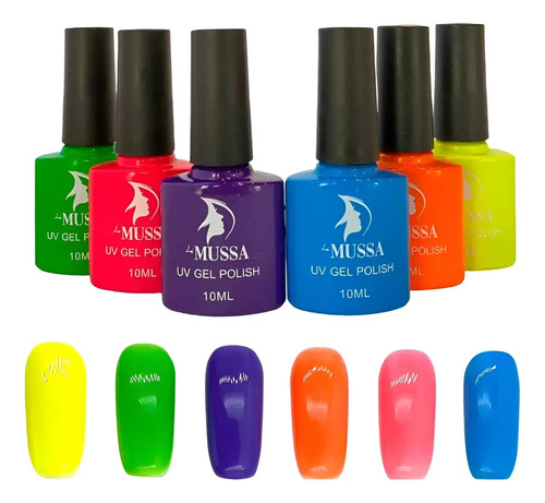 Gel Semipermanente Gama Mussa A-z | MercadoLibre