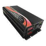 Inversor De Potencia Onda Sinusoidal Pura 2000w 12v Dc A 110