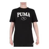 Polera Puma Squad Hombre Negro