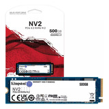 Disco Ssd M.2 Nv2 Kingston 500gb