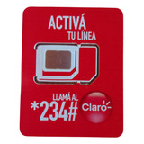 Chip 4g Claro Para Estar Conectado,controla Gastos Siempre