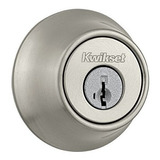 Kwikset Solo Cilindro Cerrojo Con Smartkey, Níquel Acabado S