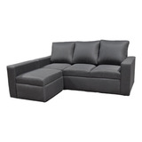 Sillon Esquinero Rinconero Monaco Camastro Tapizado Chenille