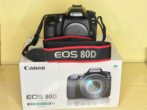 Canon Eos 80d Apenas 46k Cliques