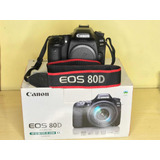 Canon Eos 80d Apenas 46k Cliques