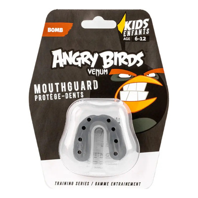 Protector Bucal Venum Angry Birds Para Niños Color Negro Sabor Sin sabor | Envío gratis