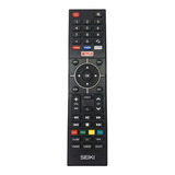 Control Remoto Seiki Smart Tv Ty-49c-1 Netflix + Pila