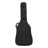 Ll Bolsa De Guitarra Acústica Con Bolsillos Mochila Correa