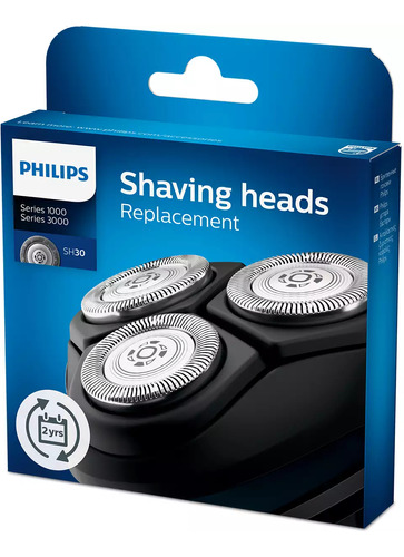 Cabezales De Afeitado Philips Sh30/50 Para Series 1000 Y 300