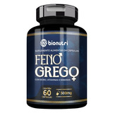 Feno Grego Bionutri Boro Vitaminas E Minerais 60 Caps