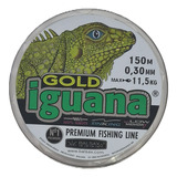 Nylon Balsax Iguana Gold 0,30mm 150mts 11,5kg Jandar Gold