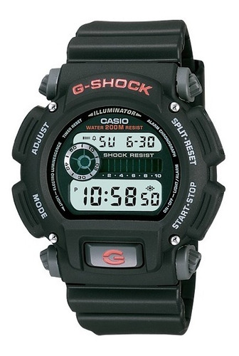 Reloj Casio G-shock Dw-9052-1v  Wr 200m Gtia 2 Años 