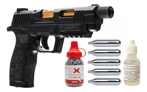 Pistola Umarex Sa10 .177 Co2 Dual Ammo Y Blowback