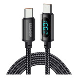 Cable Usb Tipo C Carga Rápida 2m 7a 100w Para Samsung Xiaomi