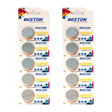 10 X Pilas Boton Cr2032 3v Llave Auto Control Remoto 2032