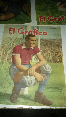 Revista El Grafico -  Solo Tapa - Rosario Central Quatrochi