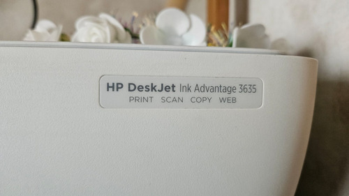 Impresora Hp Deskjet Ink Advantage 3635 