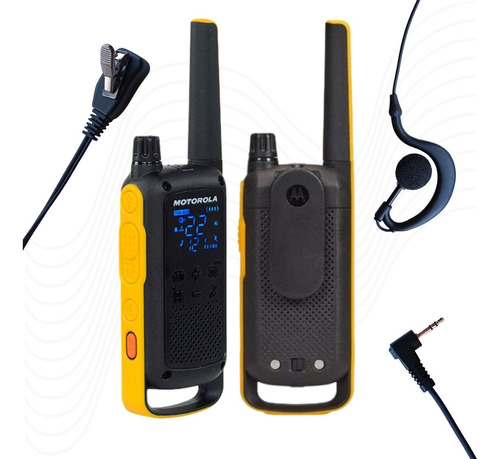  Kit 10 Radio Walk Talk Comunicador T470br C/ Fone G Oferta 