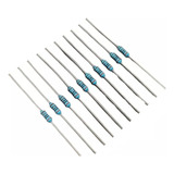 200 Pçs Resistor Resistores 1/4 R K Resistência Sortidos 1%