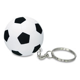 Souvenir Llavero Pelota De Futbol Blanca Y Negra X 22 U.