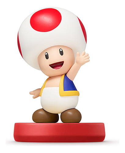 Toad Amiibo - Japan Import (super Mario Bros Series)