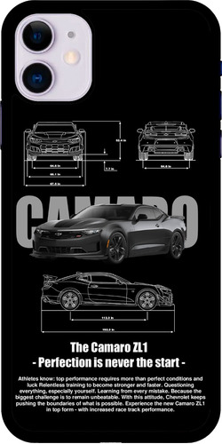 Funda Para Celular Diseño Auto Coche Chevrolet Camaro Zl1