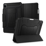 Funda Spigen Rugged Ar Pro Para iPad Pro 11 Porta Lapiz Negr