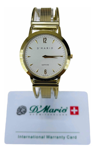 Reloj D Mario Pulso Esqueleto Hombre Ze3113