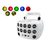 Multi Efeito Globo Led Rgbw Moving Strobo Laser Dmx 3 Efeito