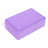 Bloque Ladrillo Yoga Ionify Zenblock - Eva - Pilates Fitness Color Violeta