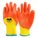 1 Par De Guantes De Jardinería Transpirables For Niños, Cn