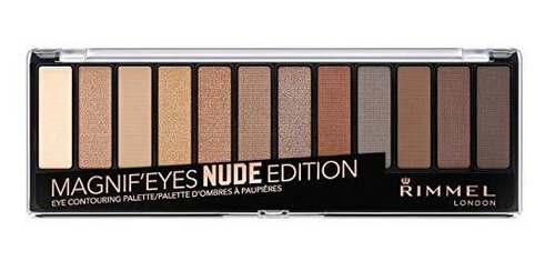 Rimmel Magnif'eyes Ojos De La Paleta, Desnuda Edición, Paque