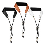 3 Pieces, Saxophone Neck Strap, Adjustable Length,