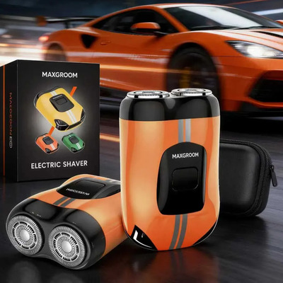 Rasuradora Eléctrica , Rasuradora Barba Recargable Mini Magnético Maquinilla De Afeitar Eléctrica, Afeitadora Multiusos Magnética Portátil De Doble Cabezal Ideal Para Viajes Y Uso Doméstico, Regalos | Envío gratis