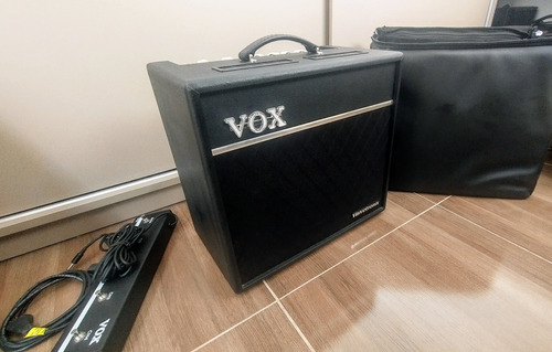 Baixei! Cubo Vox Valvetronix Vt80+ Pré Valvulado + Bag . 