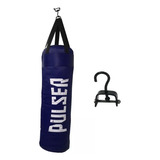 Saco De Pancada Cheio 75 Cm Profissional +gancho Boxe Pulser